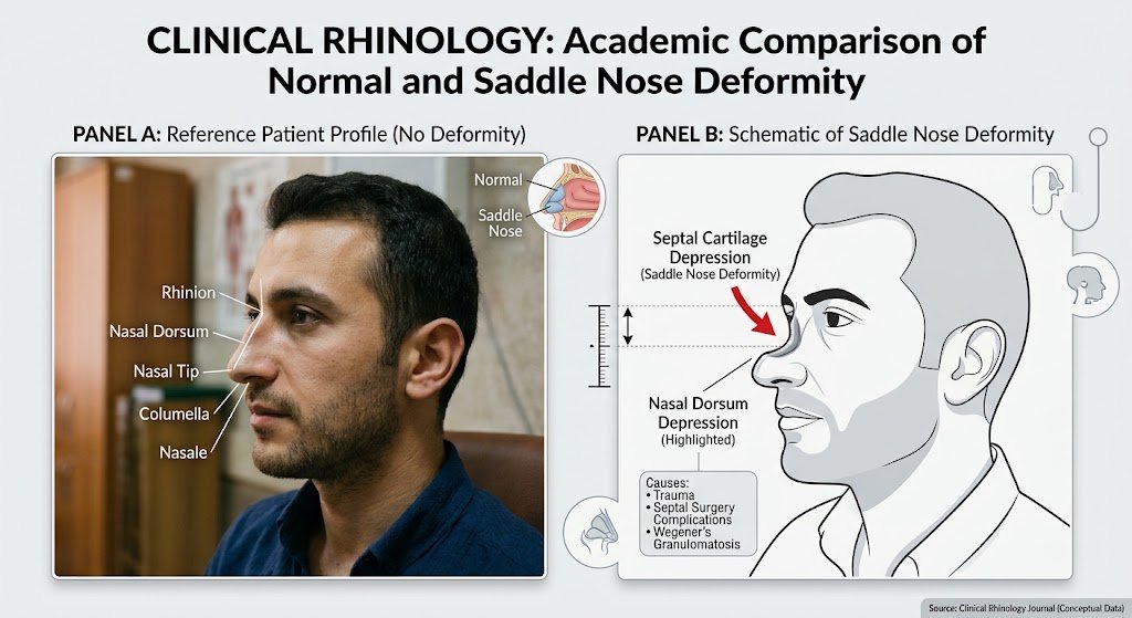 Saddle Nose Deformity Comprehensive Guide to Causes
