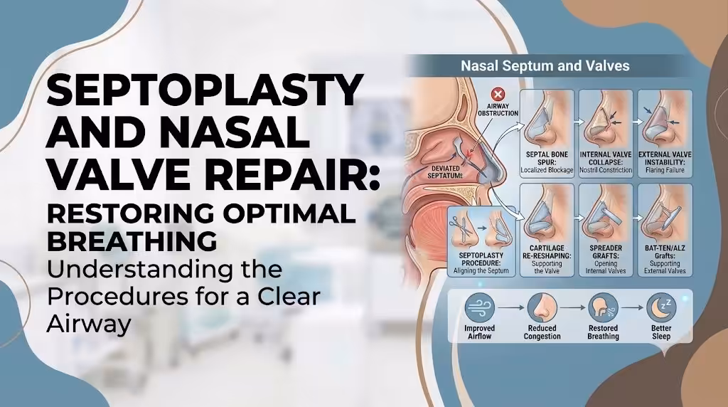 Septoplasty and Nasal Valve Repair: Restoring Optimal Breathing