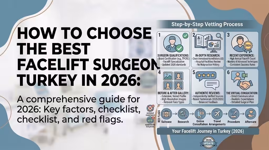 How to Choose the Best Facelift Surgeon in Turkey in 2026