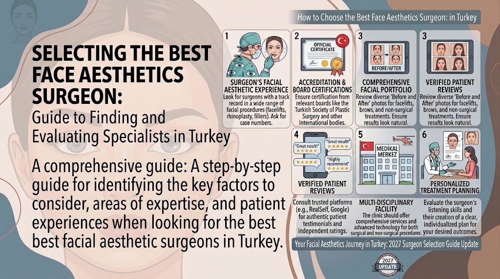 How to Choose the Best Face Aesthetics Surgeon in Turkey