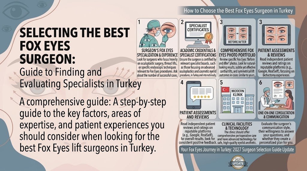How to Choose the Best Fox Eyes Surgeon in Turkey